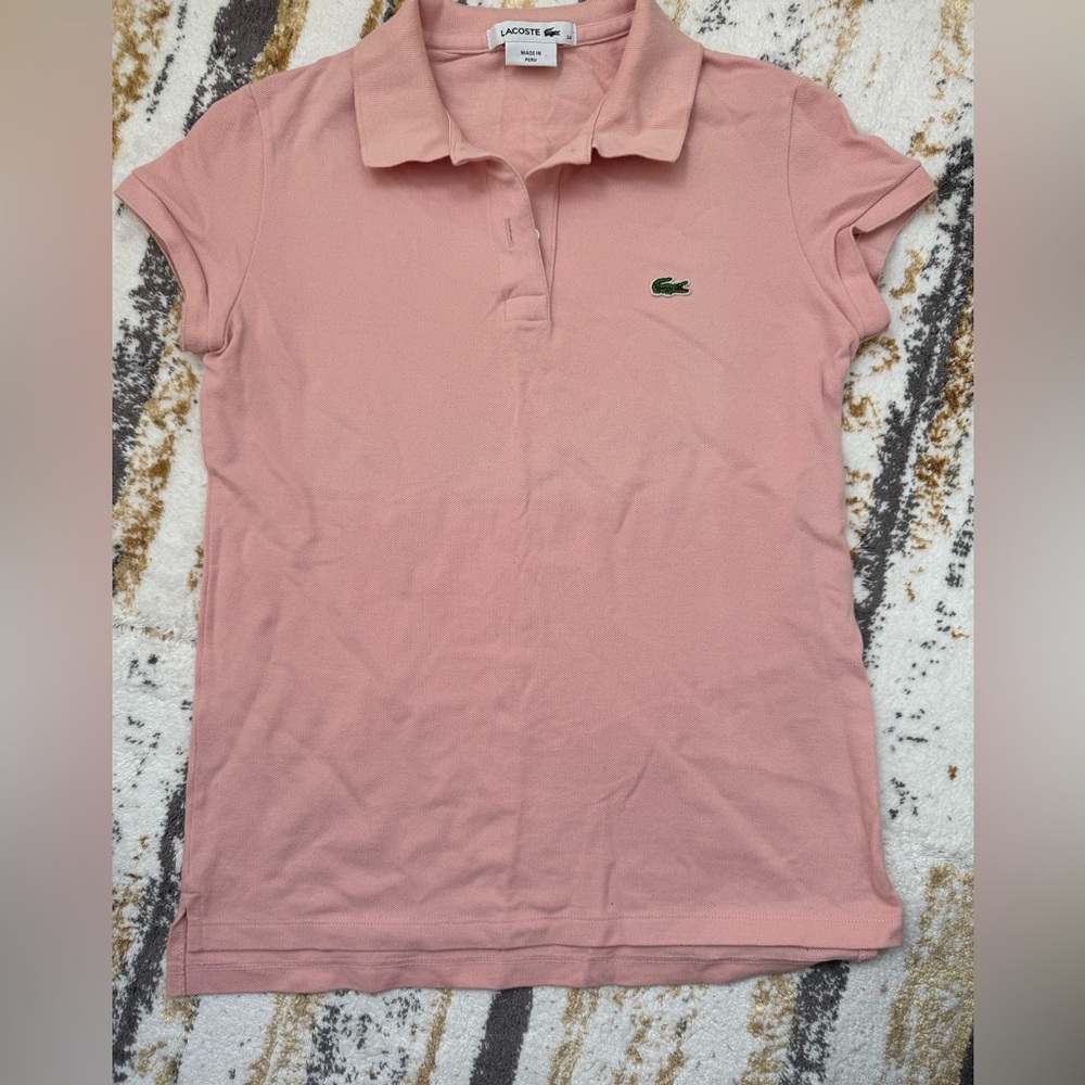 Women’s authentic Lacoste polo/top